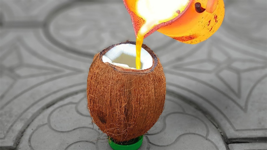 آزمایش: گدازه داغ در مقابل نار...