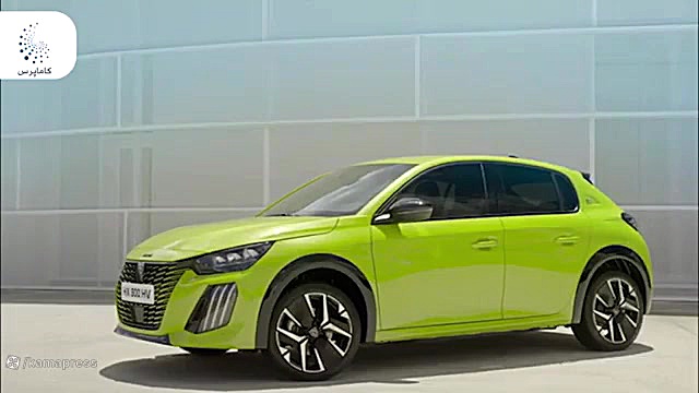 پژو ۲۰۸ مدل ۲۰۲۳ در خیابان های...