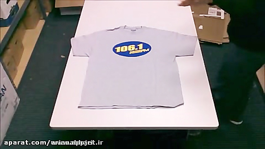 مرتب کردن لباس در دو ثانیه