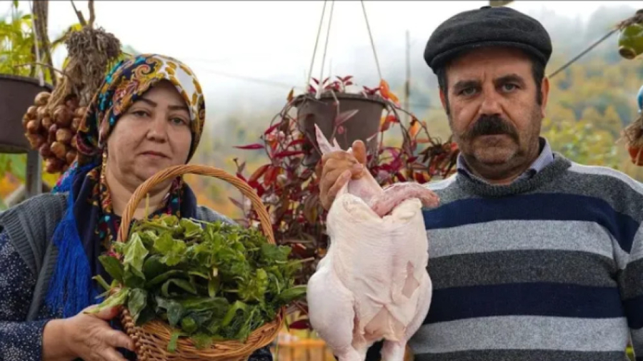 نحوه تهیه مرغ ترش روستایی  دست...