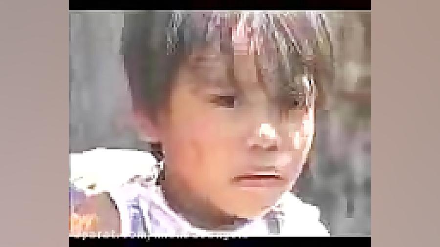 چهره کودکان در فقر زندگی می کن...