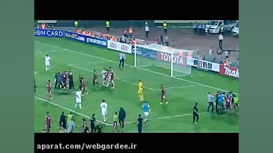 گل اول ایران به قطر و درگیری ب...