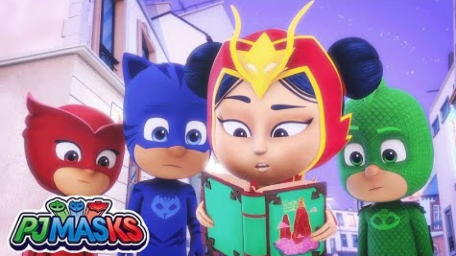 کارتون گروه شب نقاب  کتاب سحر...