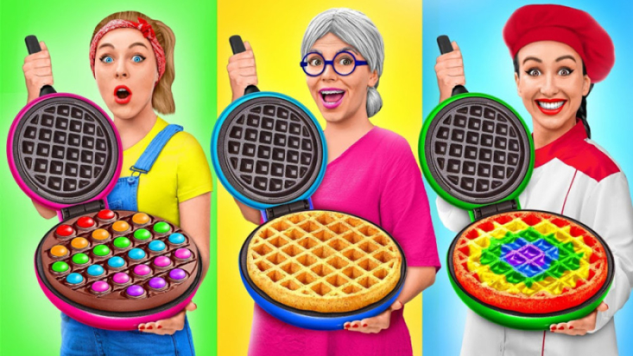 غذا خوری || چالش آشپزی من در م...