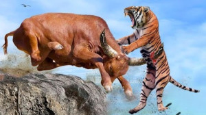 حیات وحش، حمله ببیر به خرس و گ...
