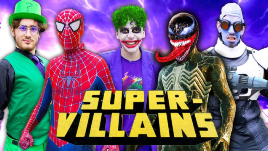 نبرد فان تیم ابرقهرمانان با تی...