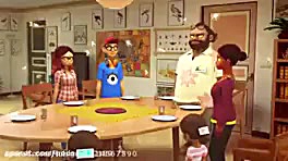 کارتون دختر کفشدوزکی