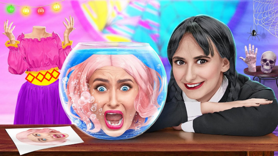 چالش خنده دار  ونزدی آدامز و ج...