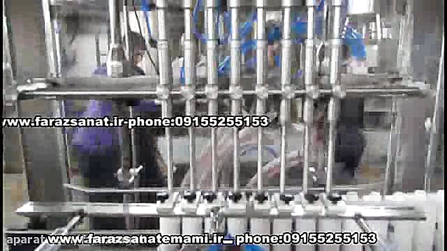 پرکن مایع ظرفشویی پرکن مایعات...