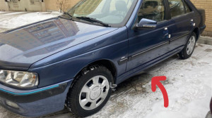 پژو پارس ELX شوتی (فیروزه ای)