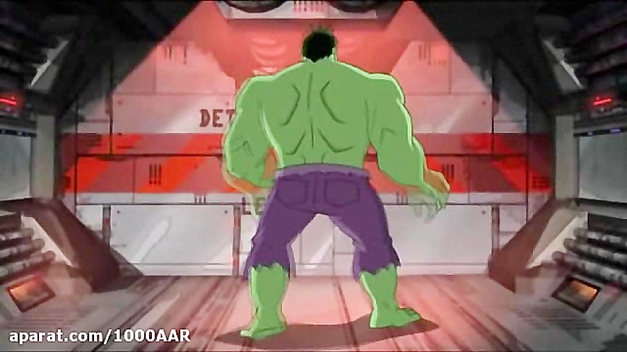 کارتون مرد عنکبوتی و هالک دوبل...