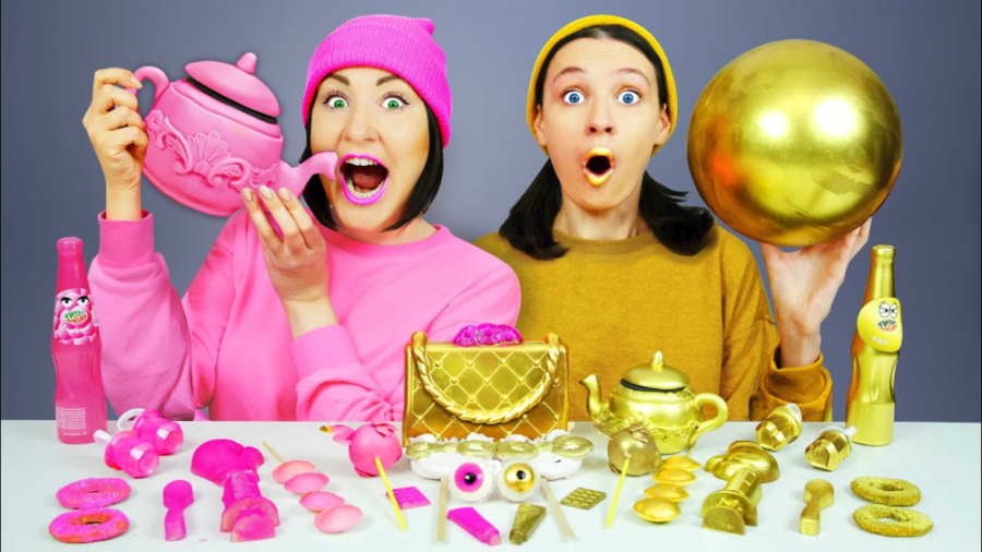 چالش غذای طلایی در مقابل صورتی...