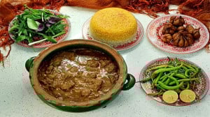 طرز تهیه گمج کباب گیلانی با تم...