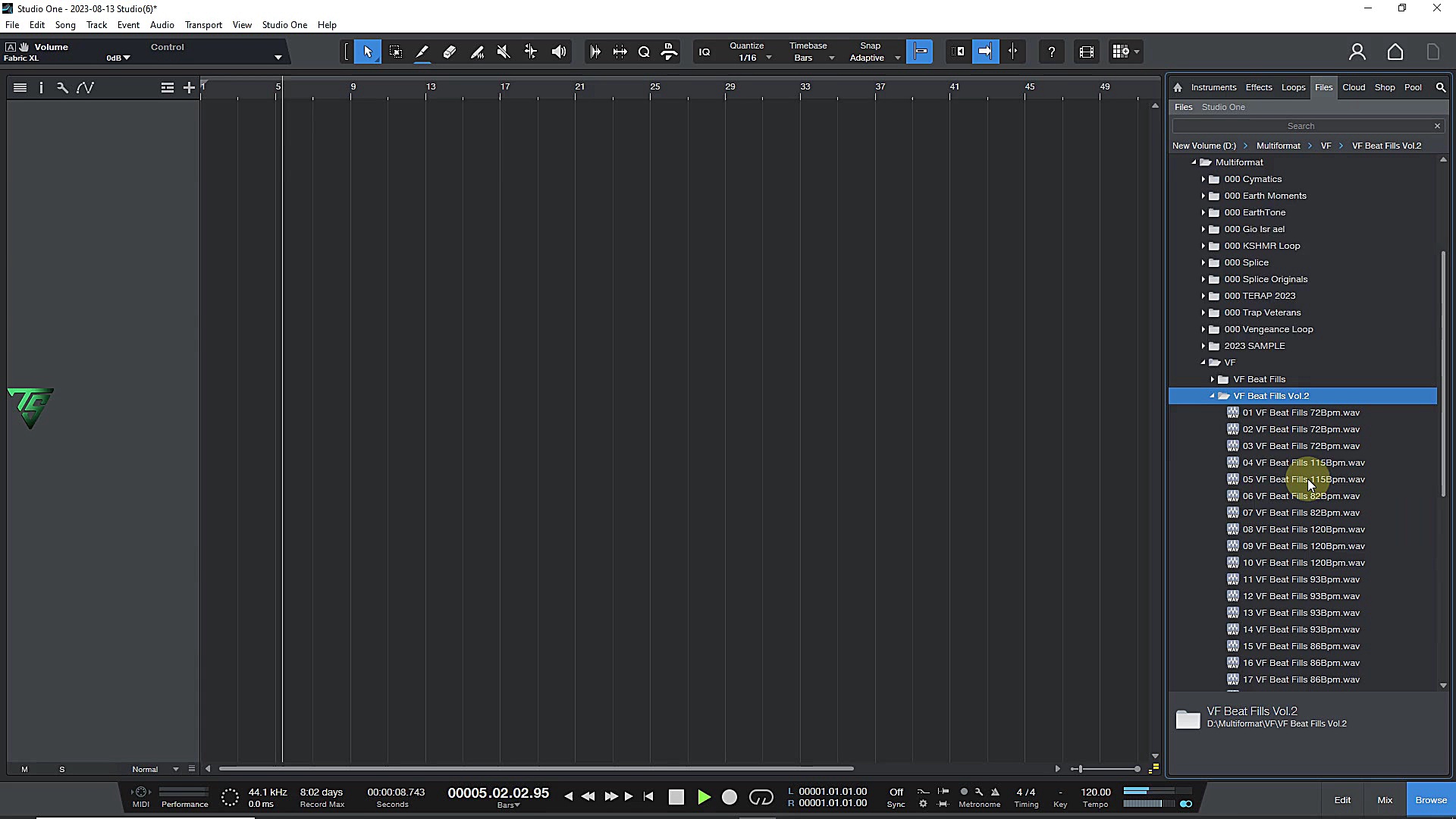 VFBEAT DRUM FILLS VOL.2