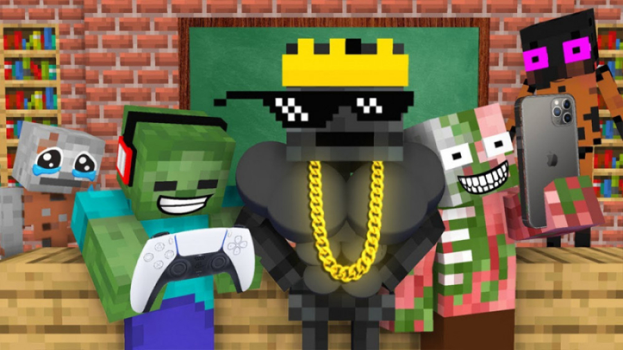 انیمیشن جدید ماینکرافت مدرسه ه...