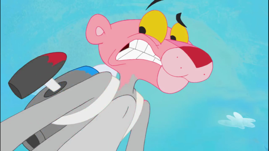 پلنگ صورتی جدید .کارتون پلنگ ص...