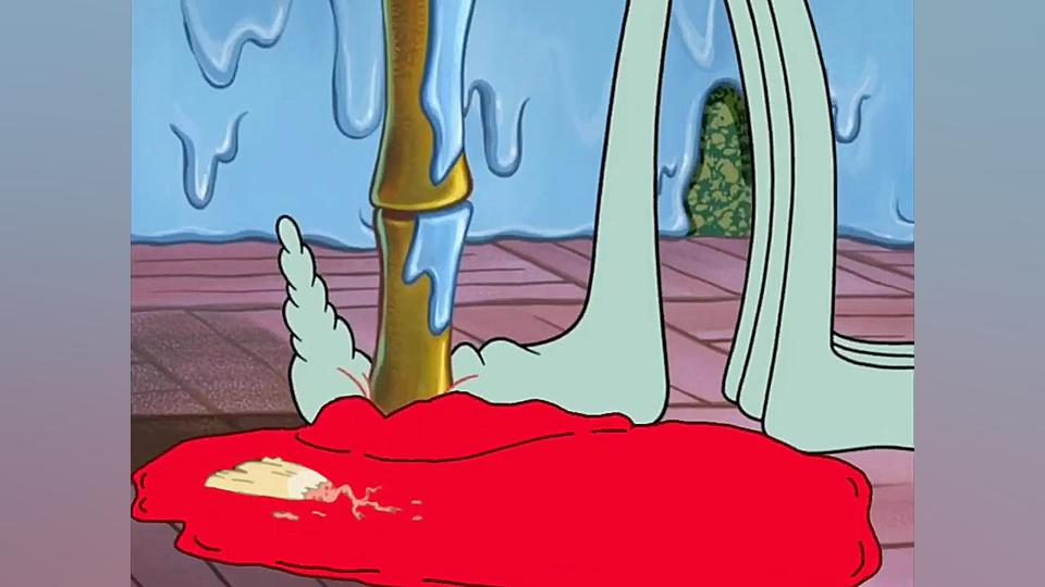 صحنه سانسور شده باب اسفنجی