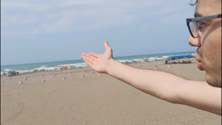 ولاگ دریا با سزار