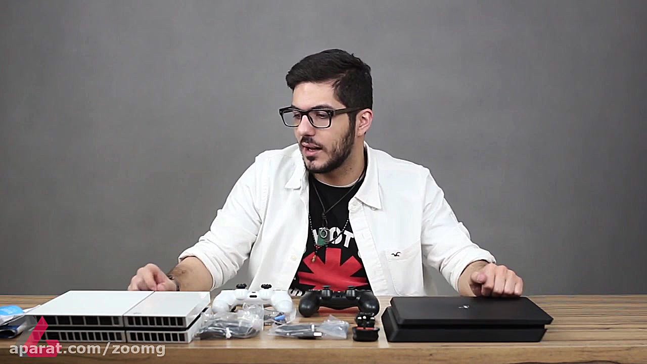 جعبه گشایی کنسول پلی استیشن 4...