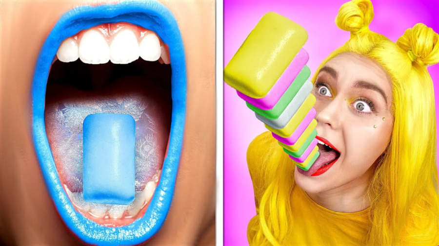 چالش خنده دار  غذای بزرگ مقابل...