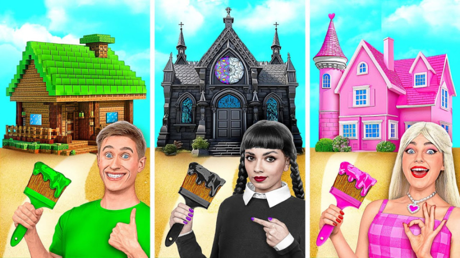 چالش خنده‌ دار  رنگ کردن خانه...