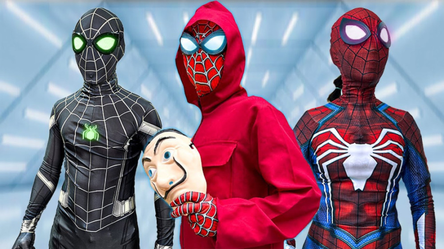 مردعنکبوتی  خانواده مرد عنکبوت...