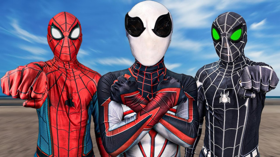 مرد عنکبوتی  دختر عنکبوتی جنگج...