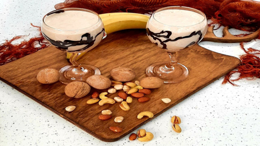 آموزش شیک آجیلی نوشیدنی مقوی و...