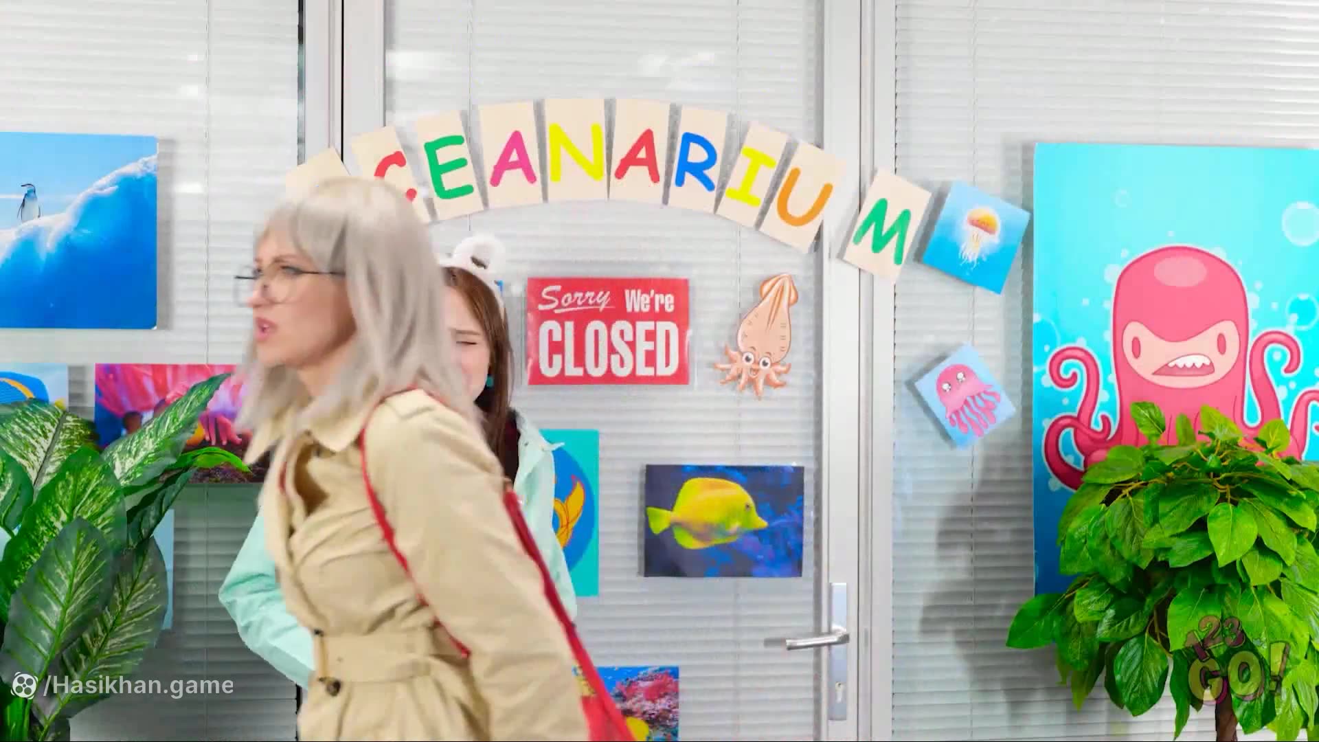 چالش خنده دار  پاپت هشت پا و ن...