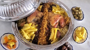 مچبوس مرغ غذای اصیل عربی