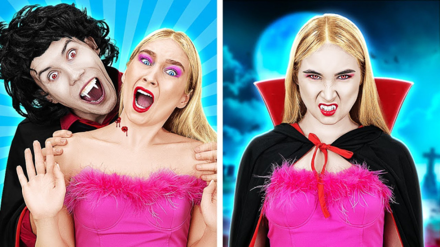 چالش خنده دار  خون اشام فقیر و...