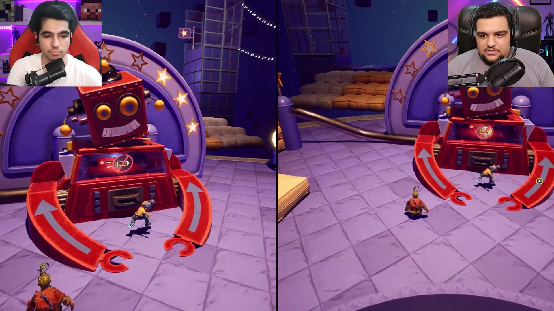 حسین و ممد در برابر بوزینه غول...