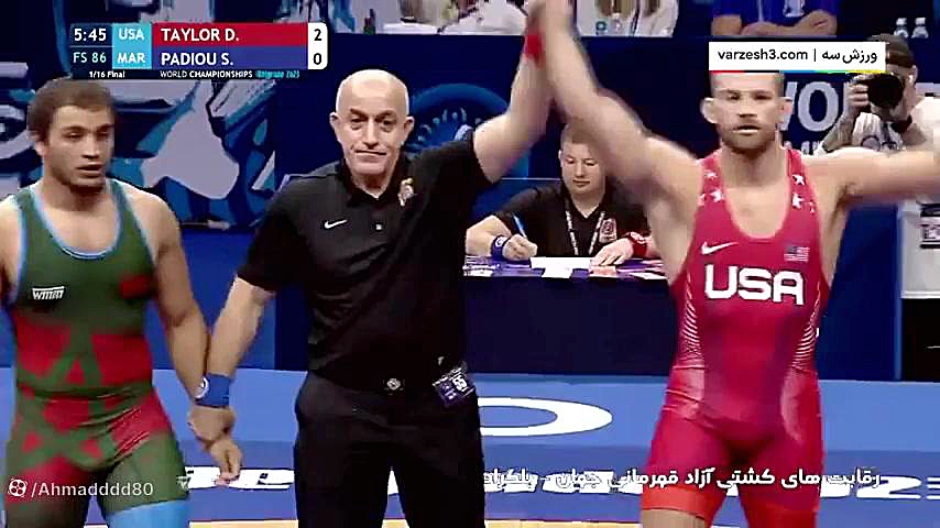 ضربه فنی در ۱۵ ثانیه دیوید تیل...