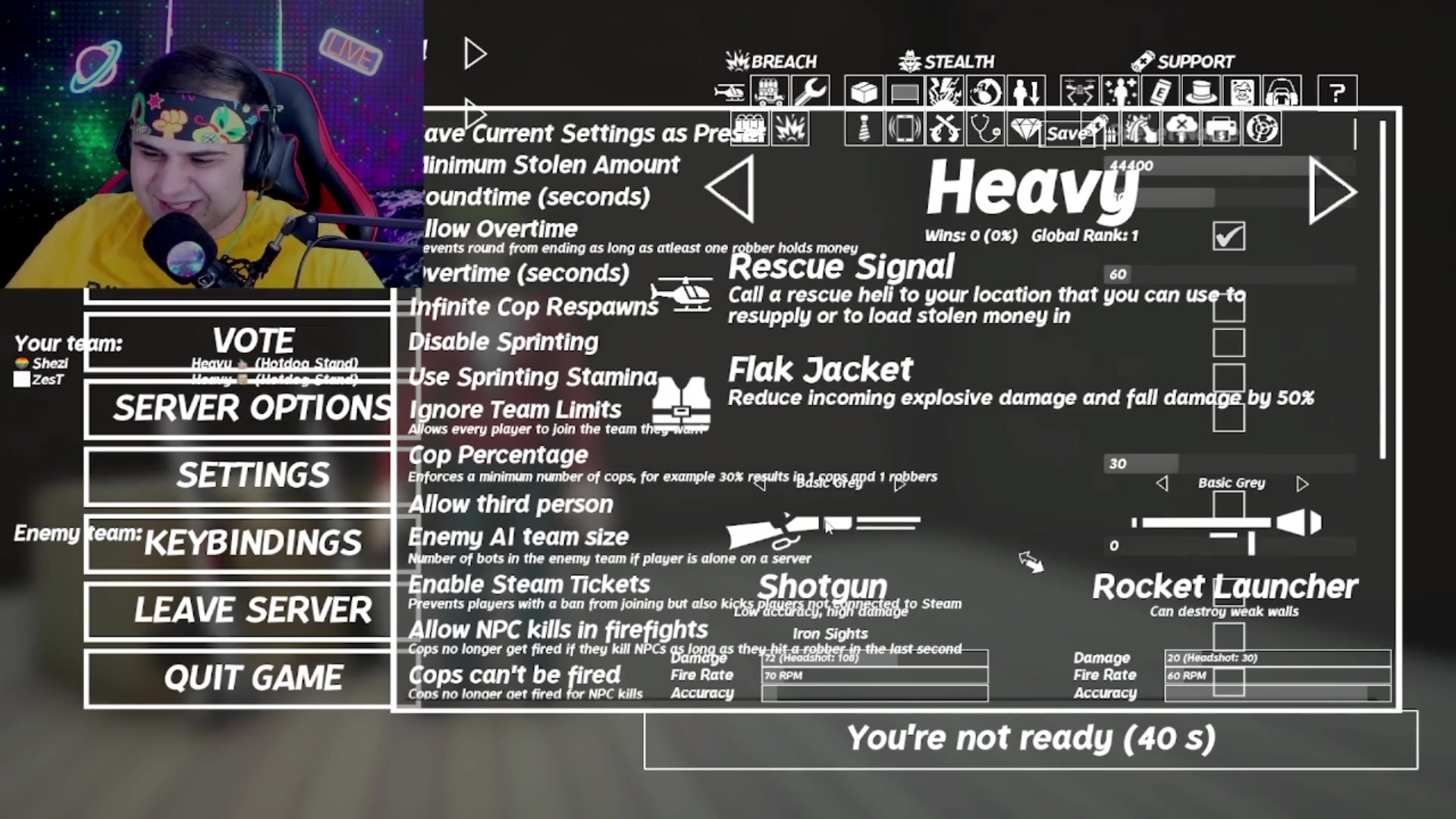 پرفکت هیست با اسکواد شزی | Per...