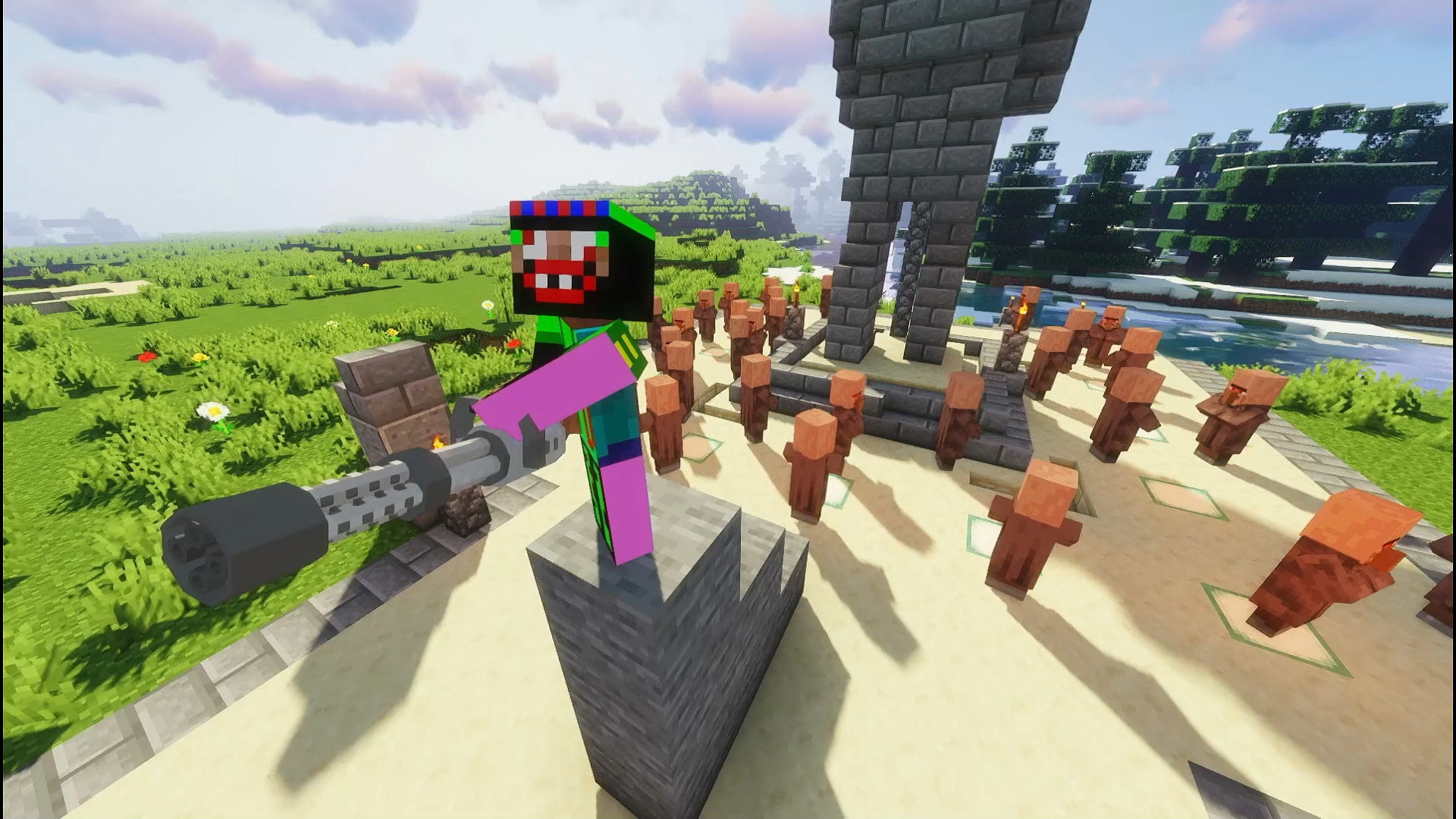 ماینکرفت اما فصل دوم مدرسه ی ه...