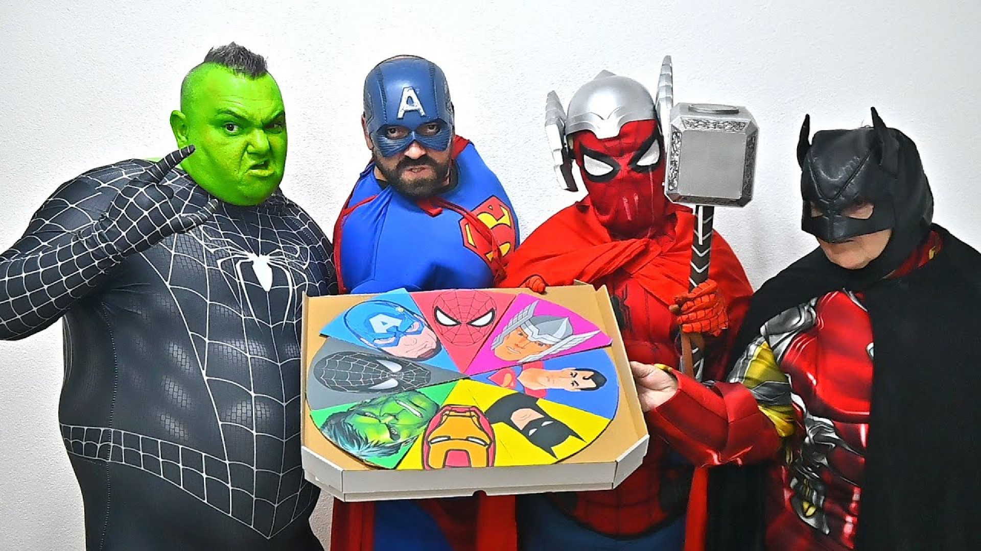 مرد عنکبوتی و هالک  ابرقهرمانا...