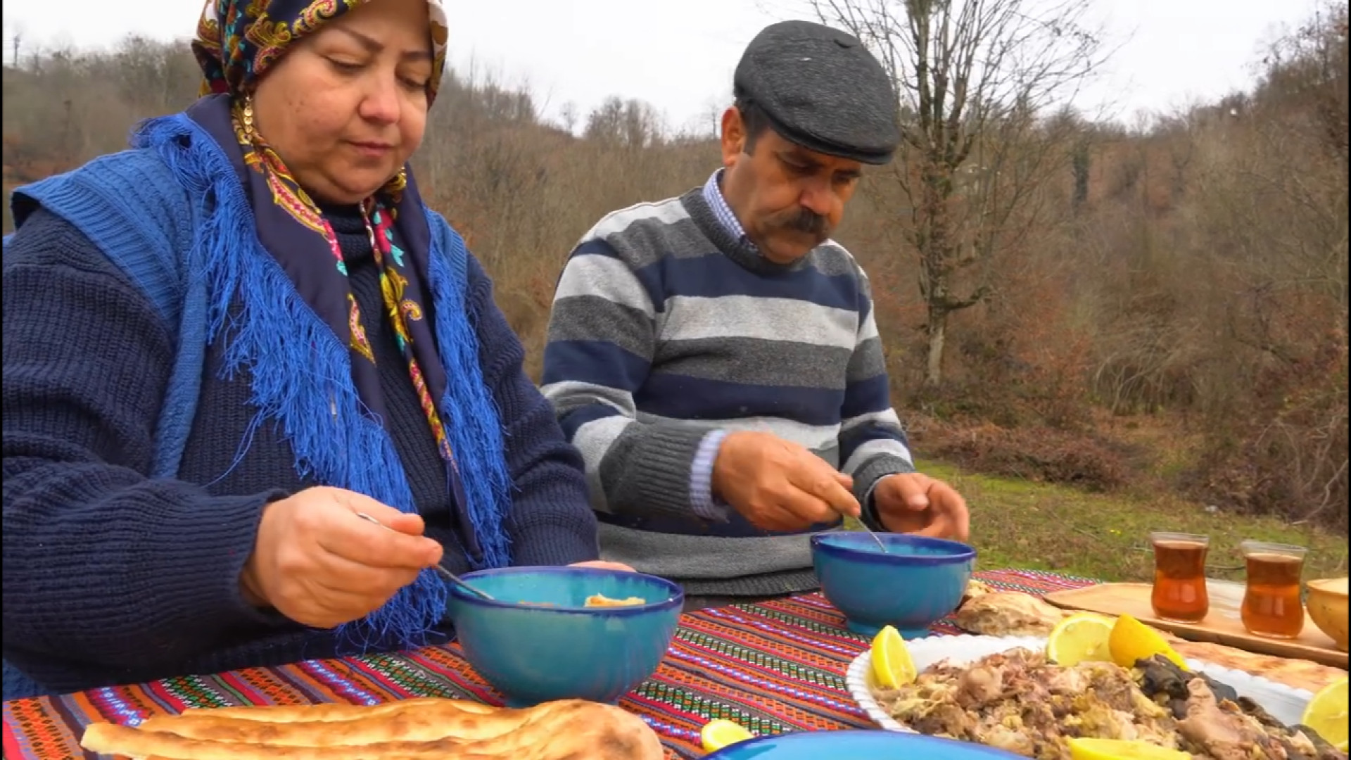 نحوه درست کردن کله پاچه گوسفند...