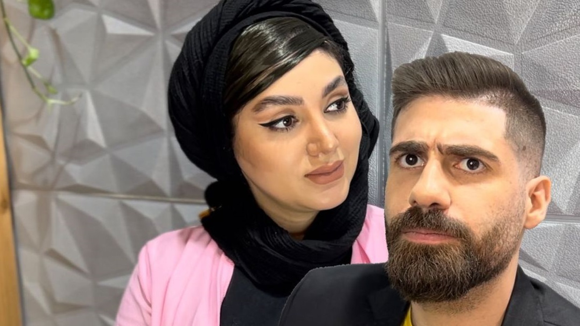 کلیپ خنده دار طنز فاطی و ساسان...