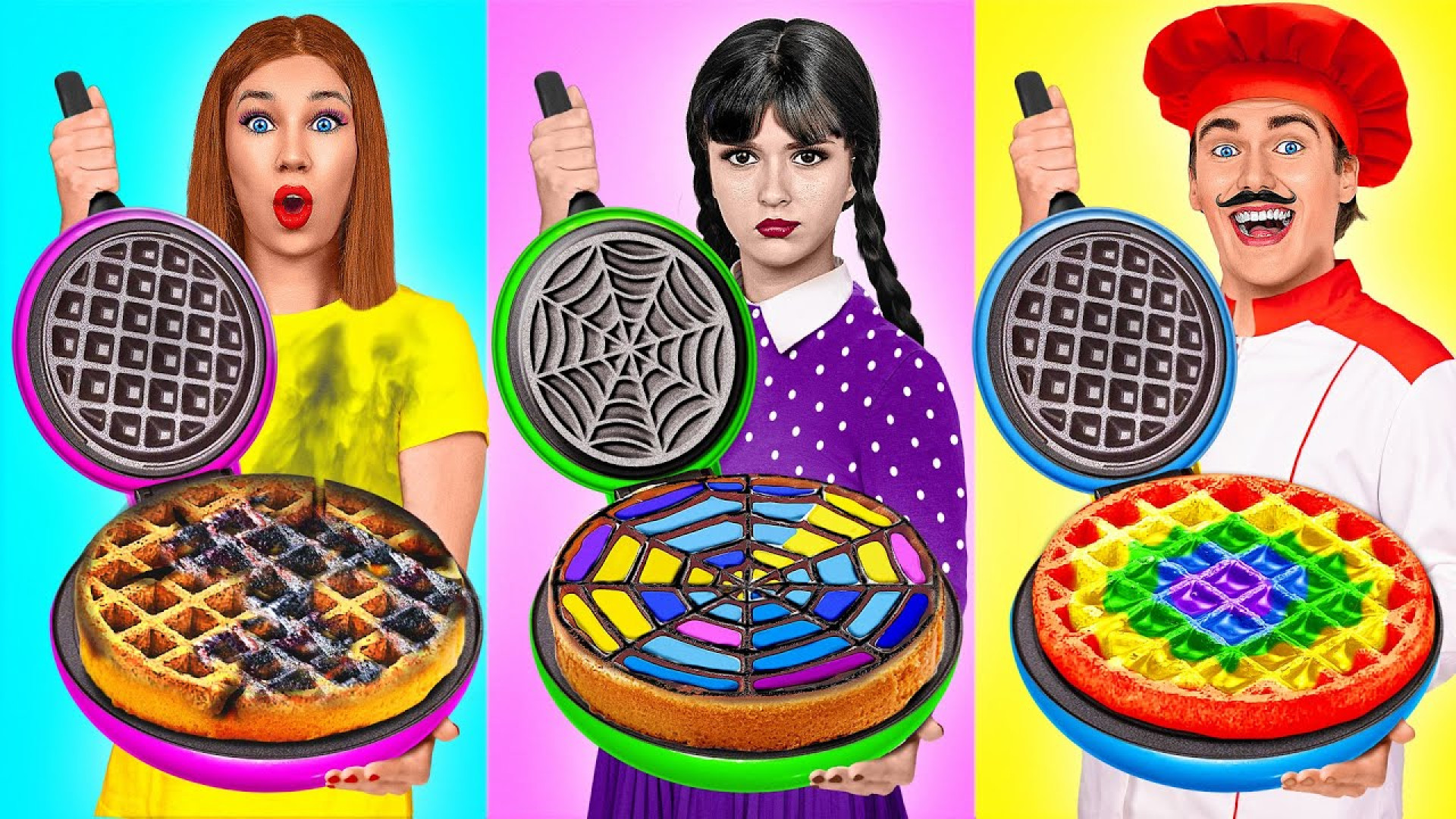 چالش خنده دار  ونزدی ادامز و م...