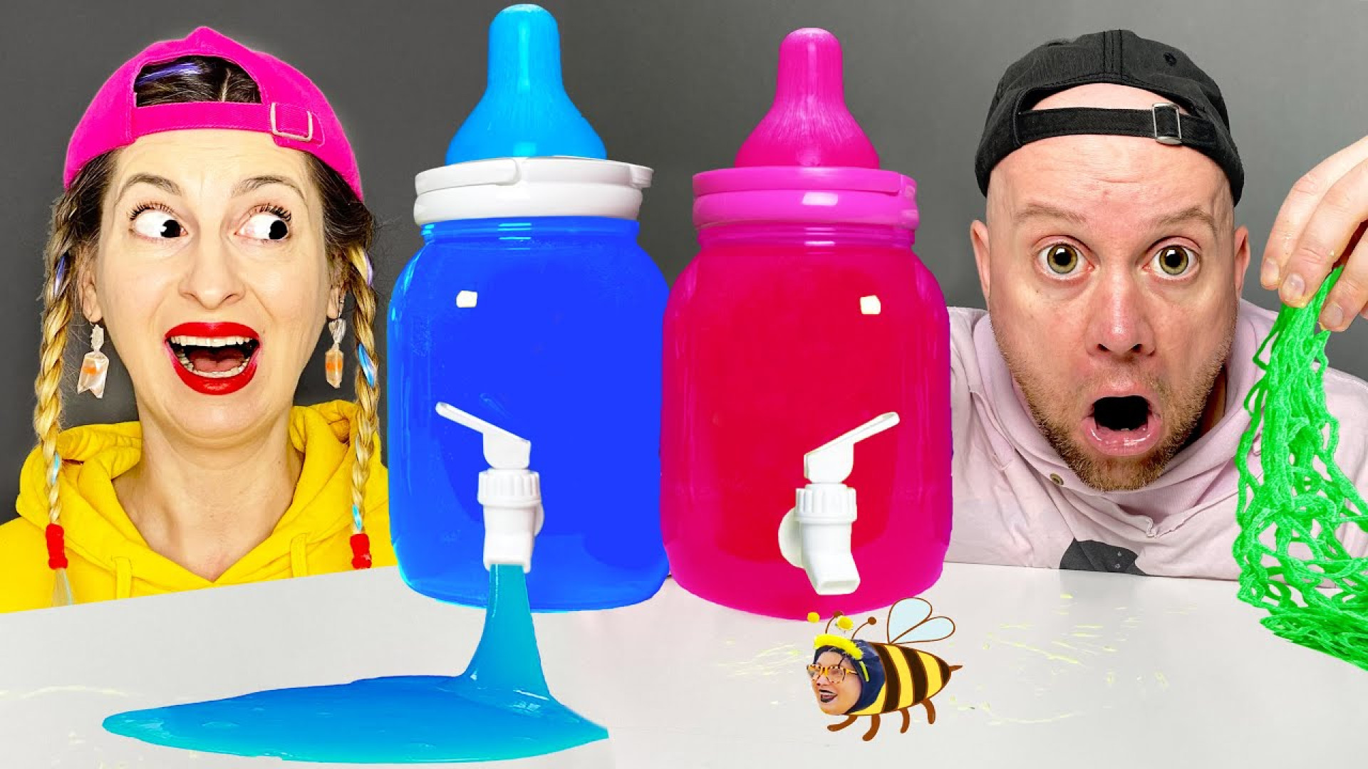 چالش غذایی خنده دار  چالش اسمر...