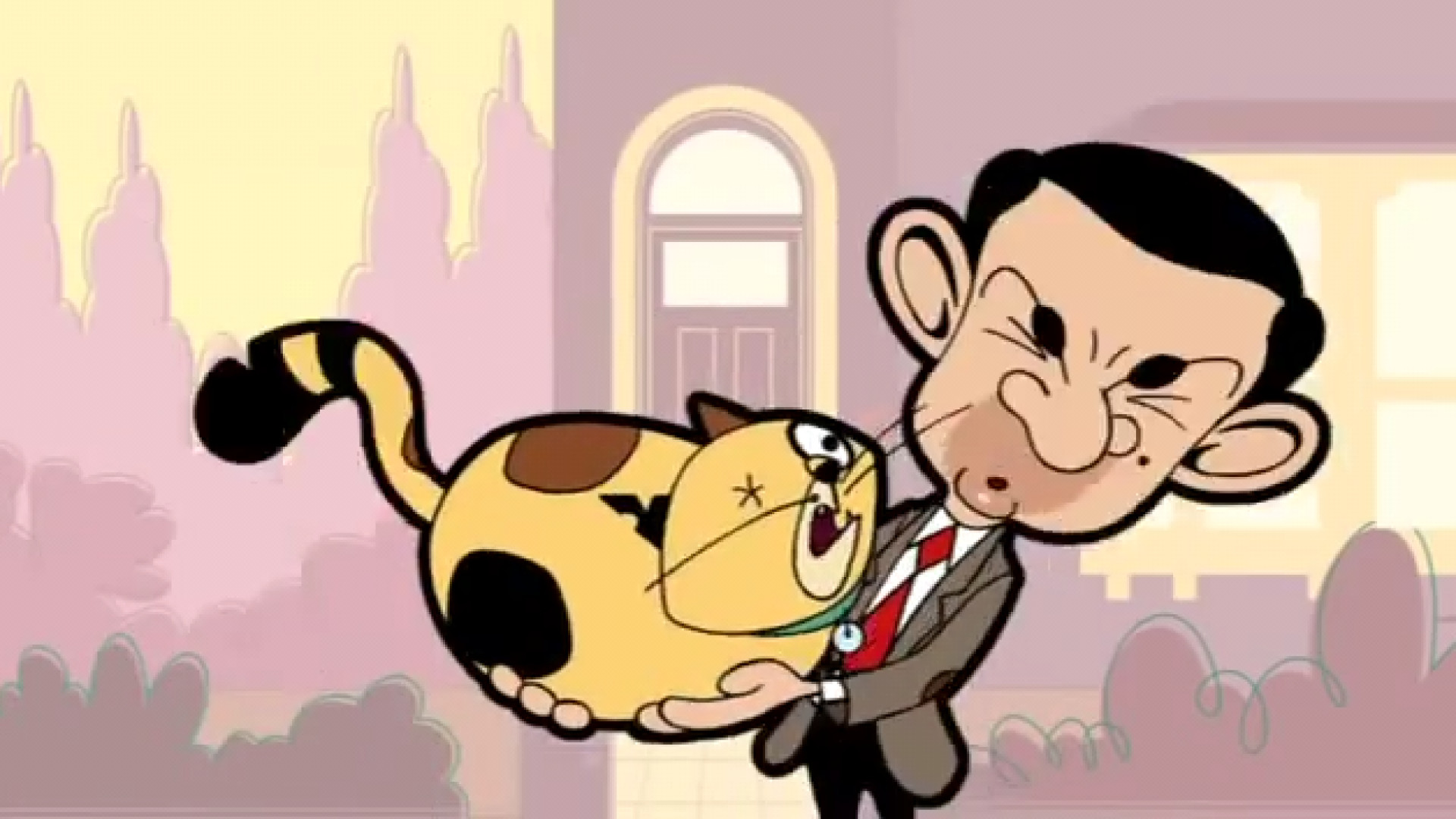 کارتون مستربین جای گربه قسمت ی...