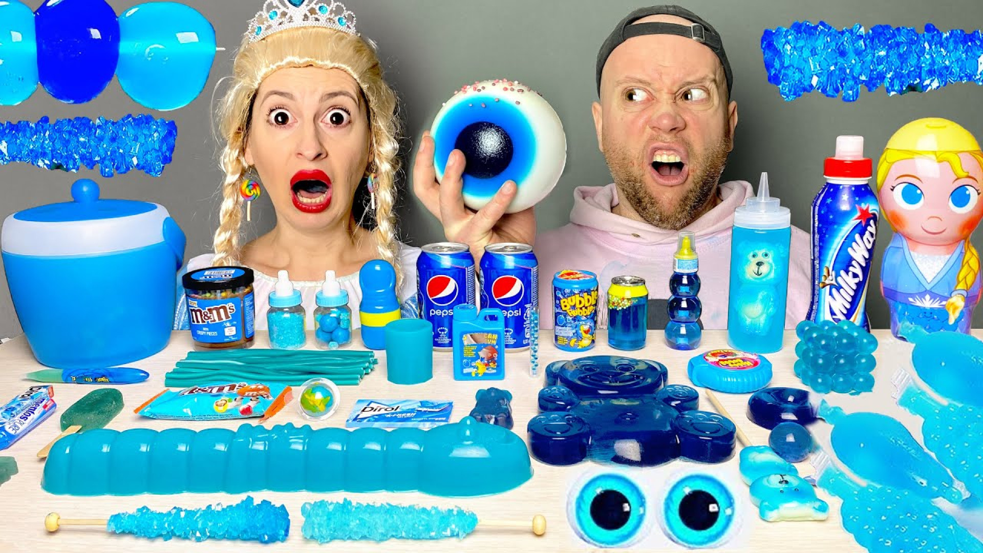 چالش غذایی  چالش غذایی آبی ابر...