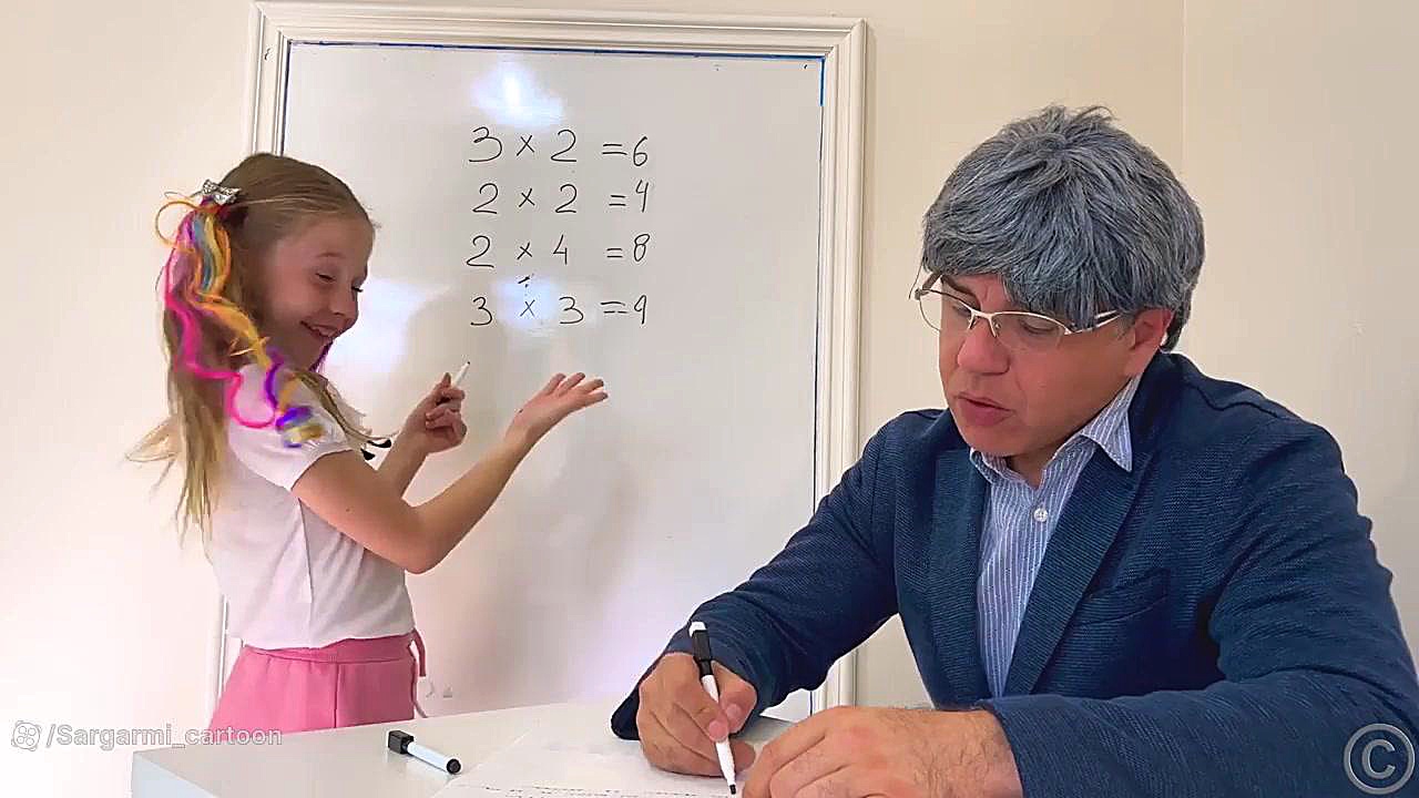 ناستیا و مارتین در مدرسه ناستی...