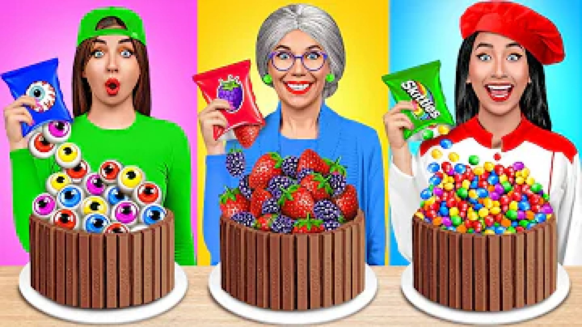 چالش غذایی من در مقابل مادربزر...