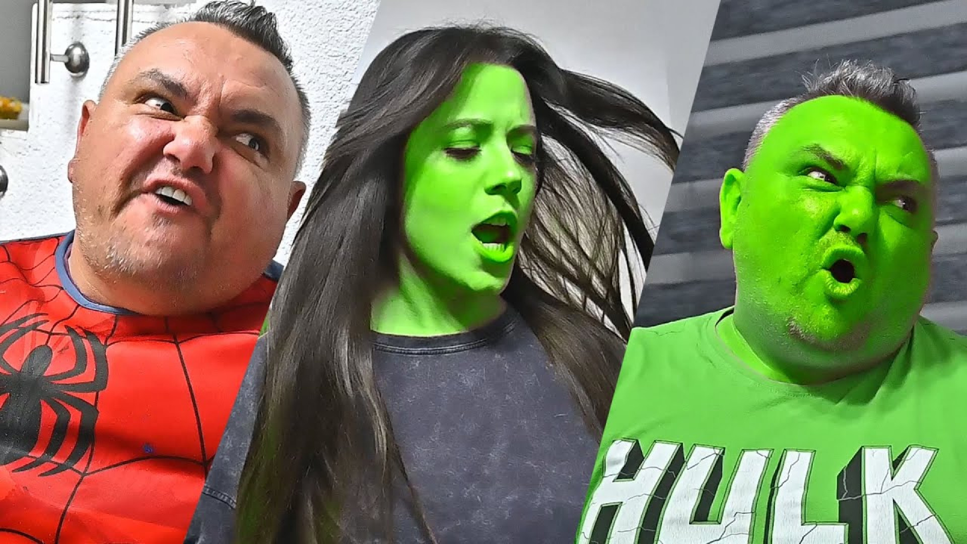 مرد عنکبوتی و هالک  ابرقهرمانا...