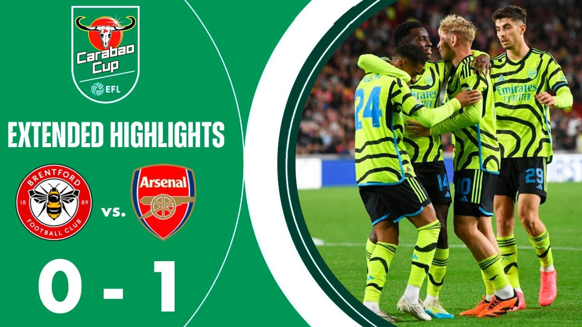 برنتفورد 0 1 آرسنال | خلاصه با...