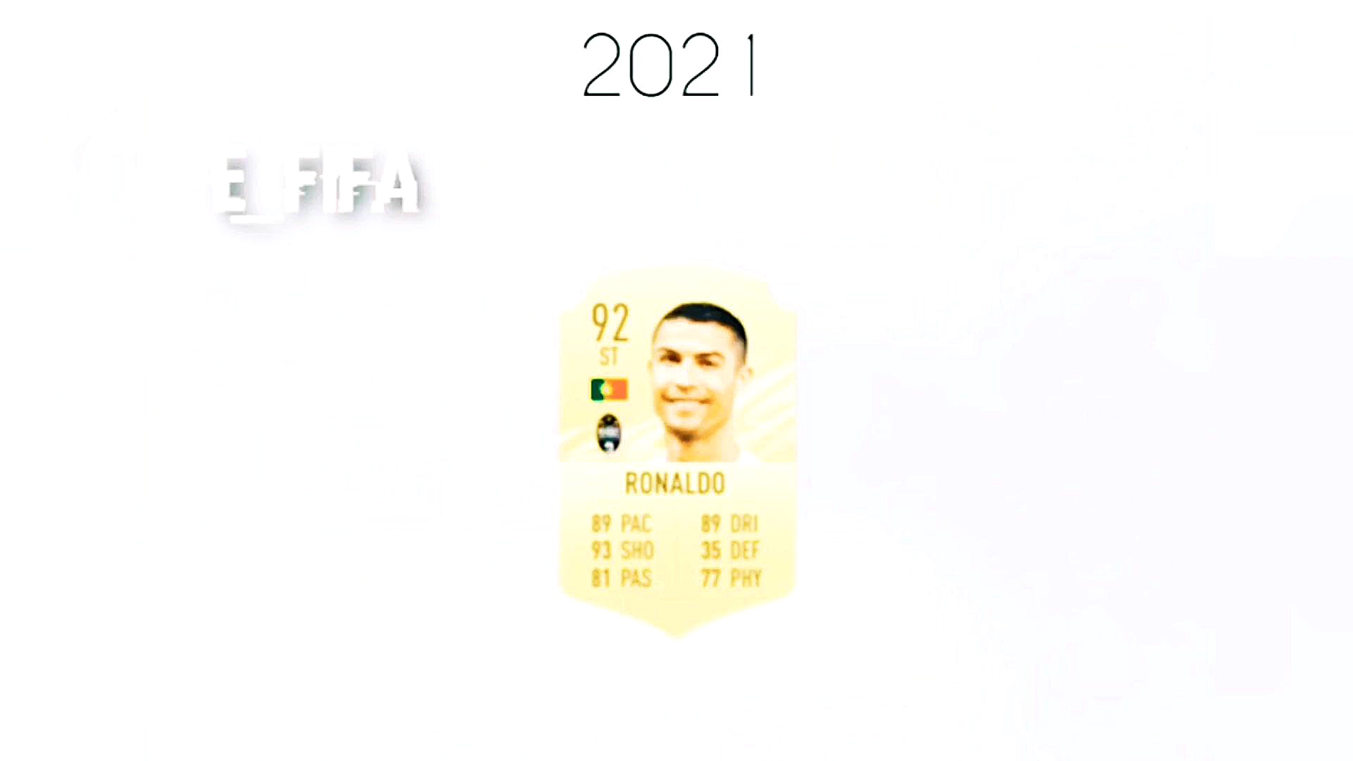 کارت فیفا رونالدو!! عجب قدرت‌ه...