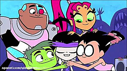 کارتون تایتان ها رقص