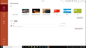 آموزش پاورپویینت 1