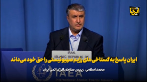 اسلامی: ایران پاسخ به گستاخی های رژیم صهیونیستی را حق خود می داند اسلامی: ایران پاسخ به گستاخی های رژیم صهیونیستی را حق خود می داند